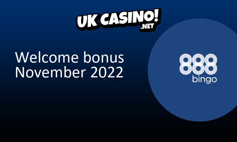 Latest 888Bingo bonus for UK players November 2022