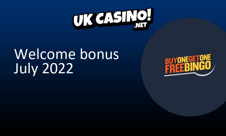 Latest Bogof Bingo UK bonus, 100 bonus spins