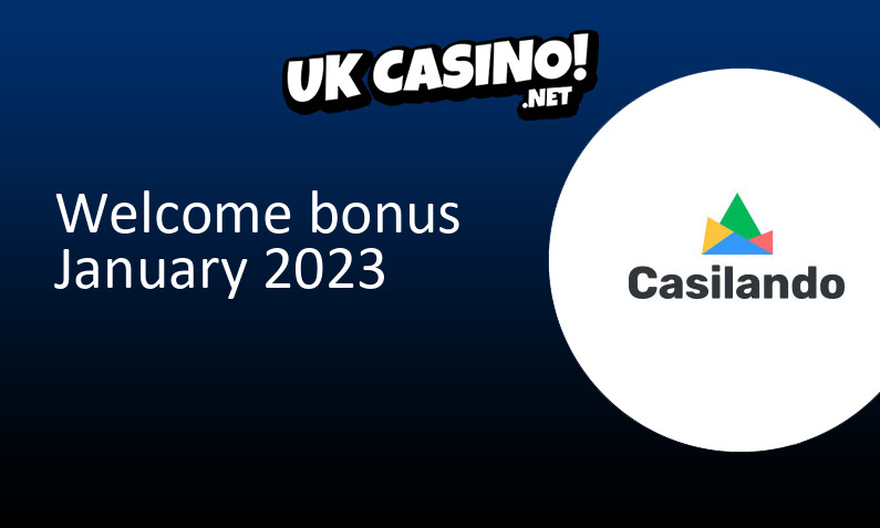 Latest Casilando Casino bonus for UK players, 20 bonus spins