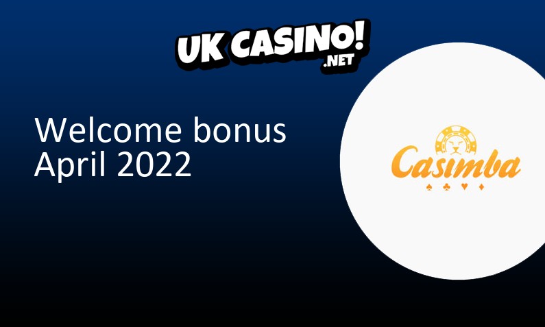 Latest Casimba Casino bonus for UK players April 2022, 50 bonus spins