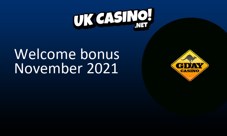 Latest Gday Casino UK bonus, 25 bonus spins