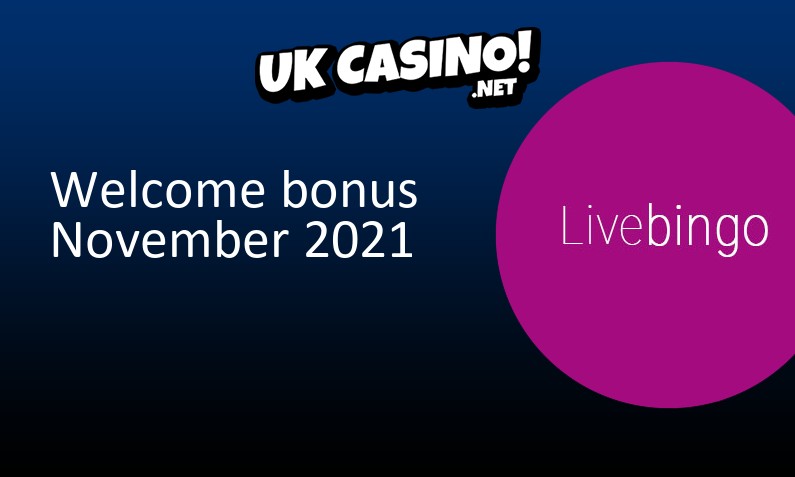 Latest Live Bingo Casino bonus for UK players, 20 bonus spins