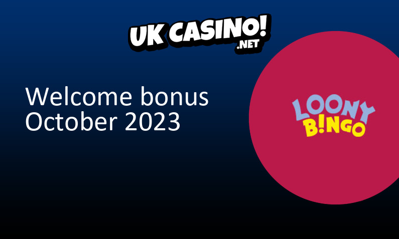 Latest Loony Bingo bonus for UK players, 40 bonus spins
