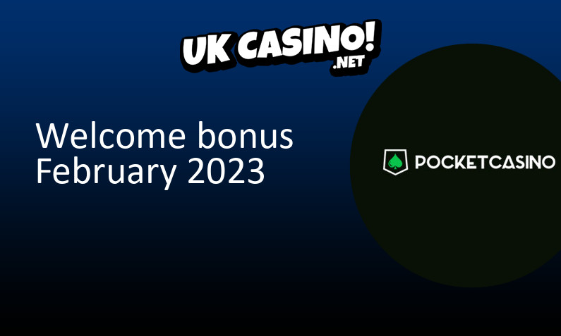 Latest Pocket Casino EU UK bonus, 15 bonus spins