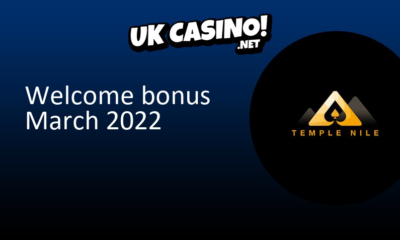 Latest Temple Nile Casino UK bonus March 2022, 60 bonus spins