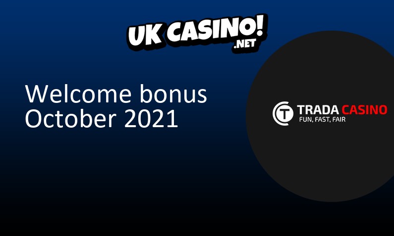 Latest Trada Casino UK bonus, 150 bonus spins