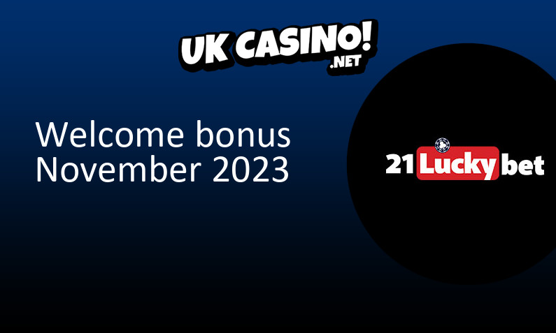 Latest UK bonus from 21Luckybet, 50 bonus spins
