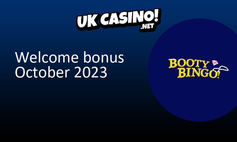Latest UK bonus from Booty Bingo