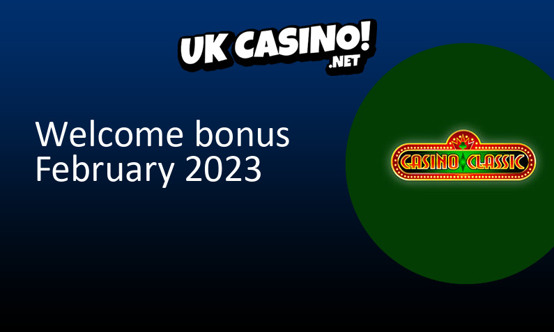 Latest UK bonus from Casino Classic