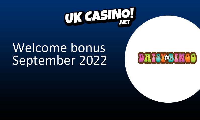 Latest UK bonus from Daisy Bingo Casino