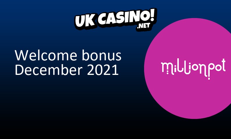 Latest UK bonus from MillionPot, 25 bonus spins