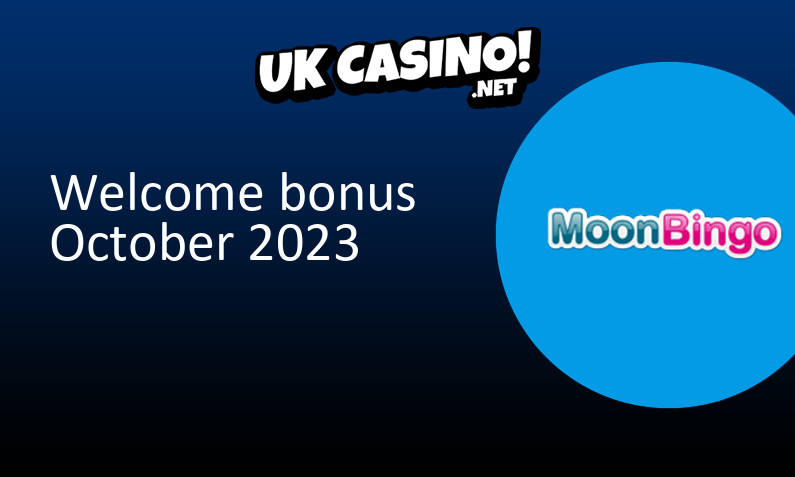 Latest UK bonus from Moon Bingo, 50 bonus spins