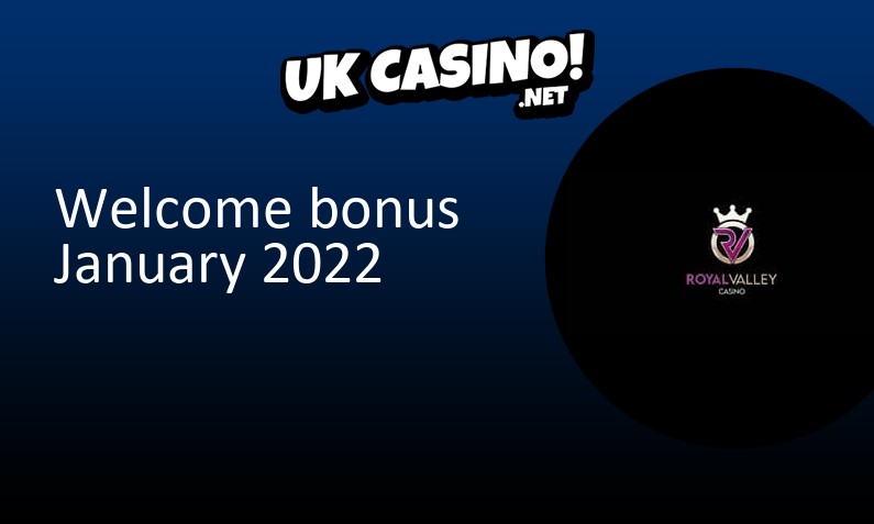 Latest UK bonus from Royal Valley Casino, 100 bonus spins