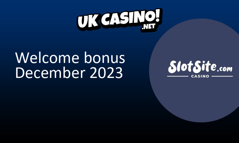Latest UK bonus from Slotsite.com Casino, 100 bonus spins
