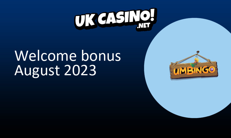 Latest UK bonus from Umbingo Casino August 2023, 500 bonus spins