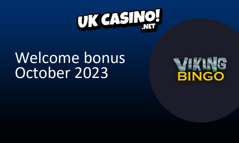 Latest UK bonus from Viking Bingo October 2023, 500 bonus spins