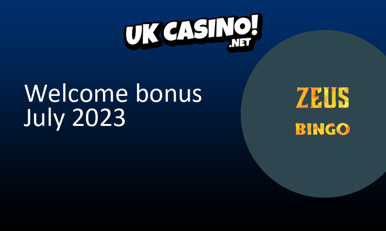 Latest UK bonus from Zeus Bingo July 2023, 500 bonus spins