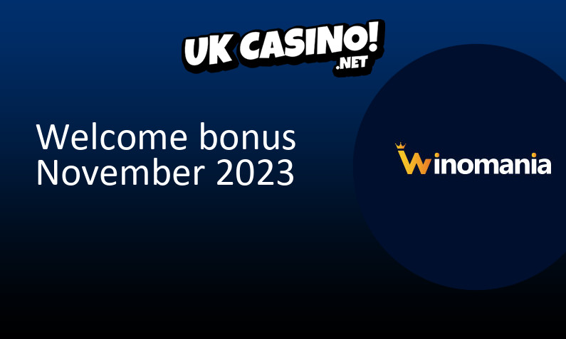 Latest WinOMania Casino UK bonus, 100 bonus spins